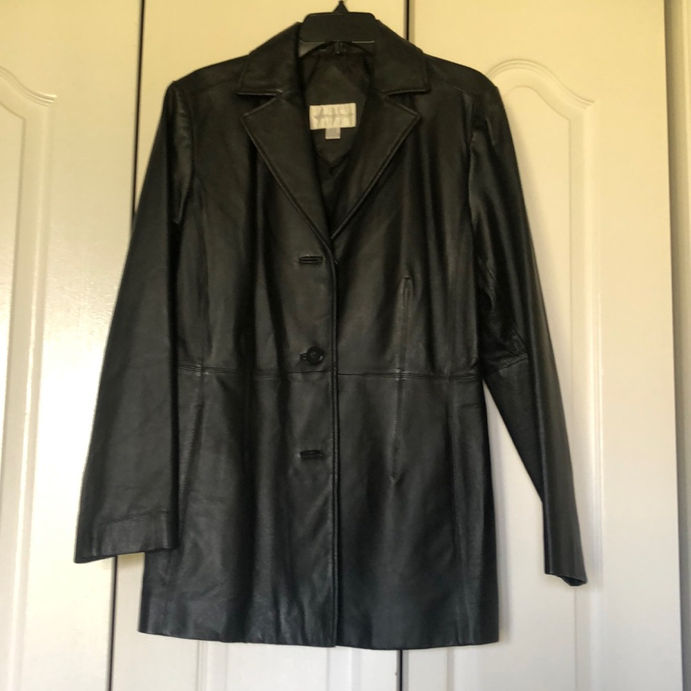 Worthington leather coat